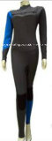 Women`S Long Neoprene Nylon Wetsuit /Swimwear, /Sports Wear /Diving Suit